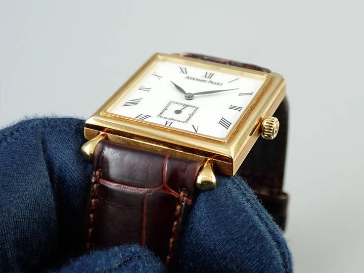 オーデマピゲ カレ Ref.BA4876/002 イエローゴールド ホワイト文字盤