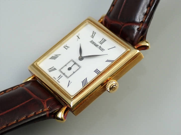 オーデマピゲ カレ Ref.BA4876/002 イエローゴールド ホワイト文字盤