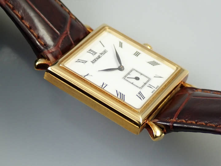 オーデマピゲ カレ Ref.BA4876/002 イエローゴールド ホワイト文字盤