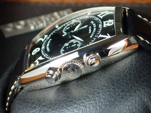 Franck Muller Casablanca Ref.5850CCC Black guilloche dial Used casablanca-2