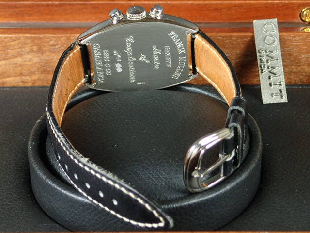 Franck Muller Casablanca Ref.5850CCC Black guilloche dial Used casablanca-2