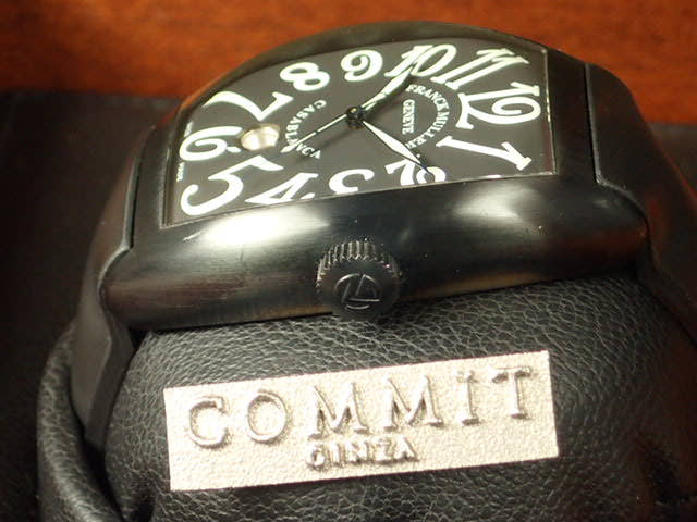 フランクミュラー トノウカーベックス Ref.8880CASADTNOIR ブラック文字盤 中古 casablanca