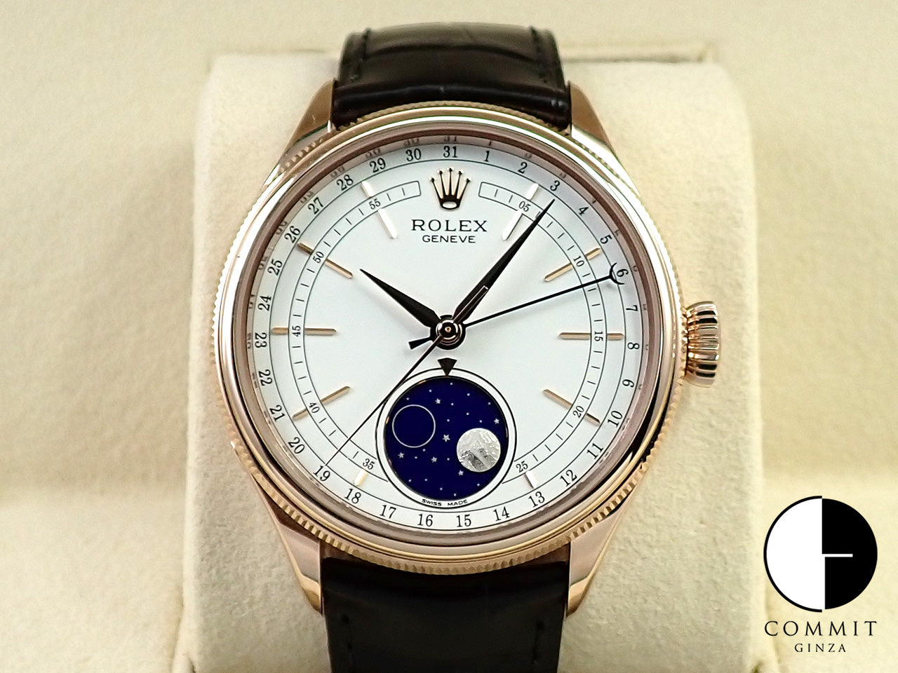 酔いどれマン ROLEX ロレックス チェリーニムーンフェイズ 50535 新品 メンズ