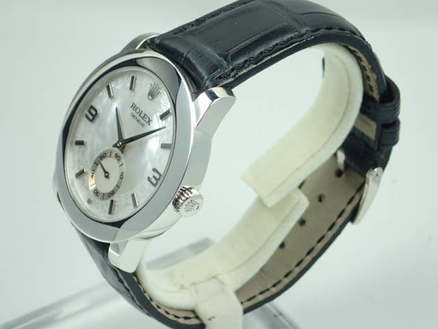 ロレックス チェリーニ Ref.5240/6 ホワイト文字盤 中古 cellini-6