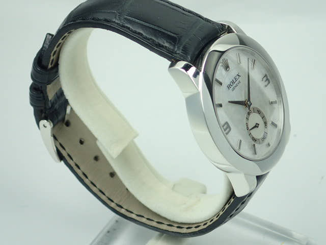 ロレックス チェリーニ Ref.5240/6 ホワイト文字盤 中古 cellini-6