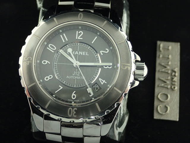 シャネル J12 Ref.H2979 グレー文字盤 中古 chanel-2