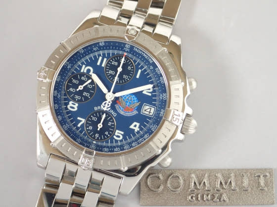 ブライトリング クロノマット Ref.A140CBIPAS ブルー文字盤 中古 chrono-mat