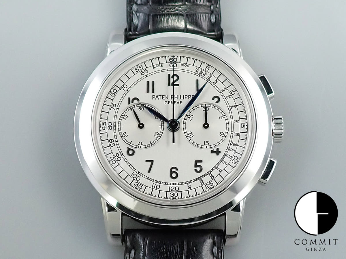 パテックフィリップ クロノグラフ Ref.5070G-001 ホワイトゴールド シルバー文字盤
