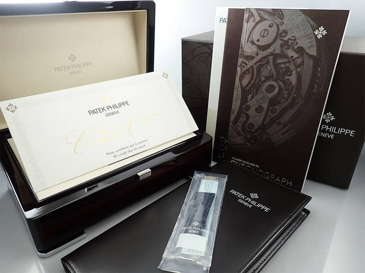 パテックフィリップ コンプリケーション クロノグラフ Ref.5170P-001 プラチナ ブルー文字盤