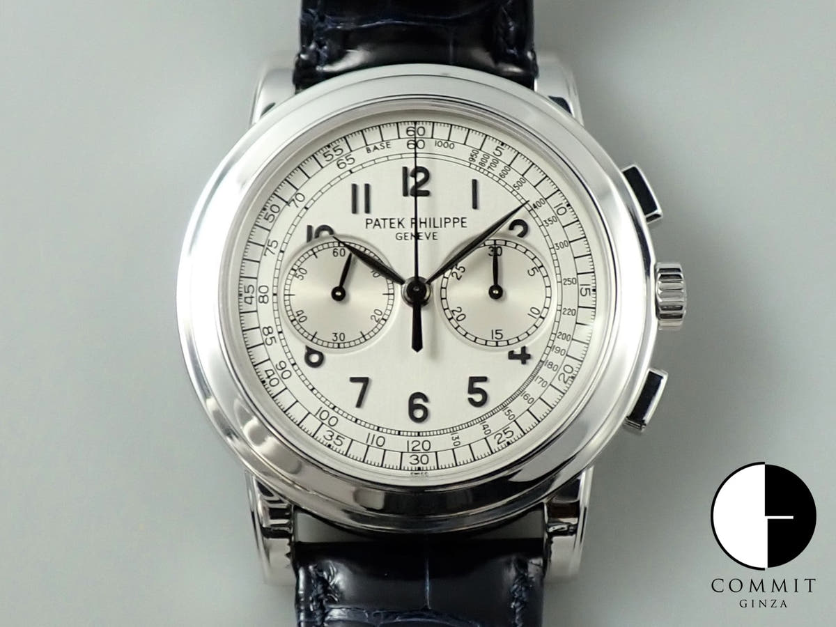パテックフィリップ クロノグラフ Ref.5070G-001 ホワイトゴールド シルバー文字盤