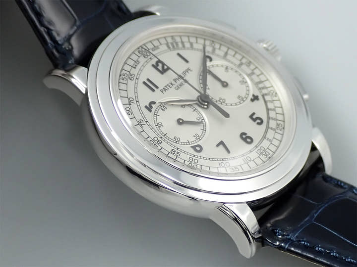 パテックフィリップ クロノグラフ Ref.5070G-001 ホワイトゴールド シルバー文字盤