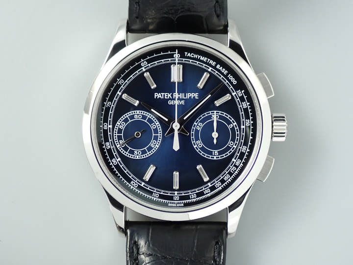 パテックフィリップ コンプリケーション クロノグラフ Ref.5170P-001 プラチナ ブルー文字盤