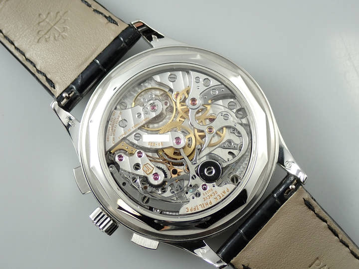 パテックフィリップ コンプリケーション クロノグラフ Ref.5170P-001 プラチナ ブルー文字盤