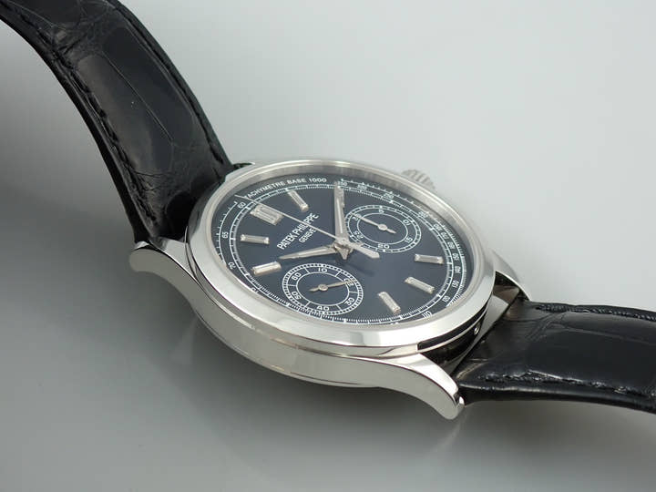 パテックフィリップ コンプリケーション クロノグラフ Ref.5170P-001 プラチナ ブルー文字盤