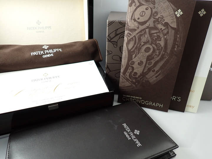 パテックフィリップ コンプリケーション クロノグラフ Ref.5170P-001 プラチナ ブルー文字盤