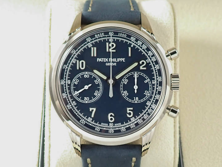 パテックフィリップ コンプリケーション クロノグラフ Ref.5172G-001 ホワイトゴールド ブルー文字盤