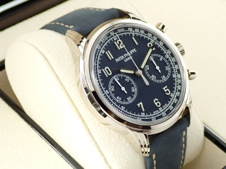 パテックフィリップ コンプリケーション クロノグラフ Ref.5172G-001 ホワイトゴールド ブルー文字盤