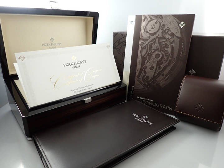 パテックフィリップ コンプリケーション クロノグラフ Ref.5172G-001 ホワイトゴールド ブルー文字盤