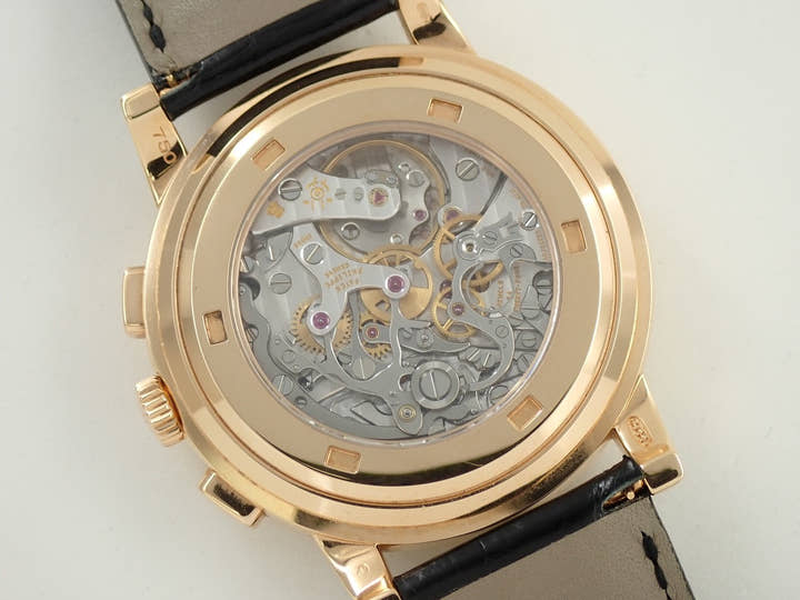 パテックフィリップ コンプリケーション クロノグラフ Ref.5070R-001 ローズゴールド シルバー文字盤