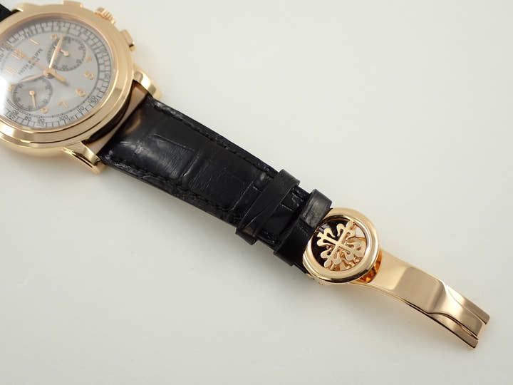 パテックフィリップ コンプリケーション クロノグラフ Ref.5070R-001 ローズゴールド シルバー文字盤