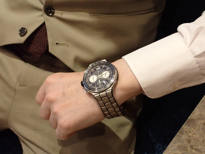 F.P.ジュルヌ クロノグラフ Ref.- バイオレット文字盤 美品 chronograph-8