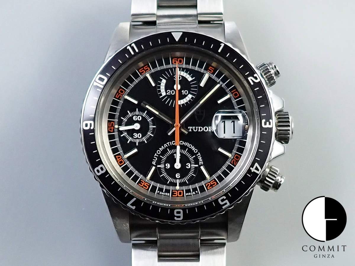チューダー(チュードル) クロノタイム モンテカルロ Ref.94210 ブラック文字盤 中古 5284ZTYU