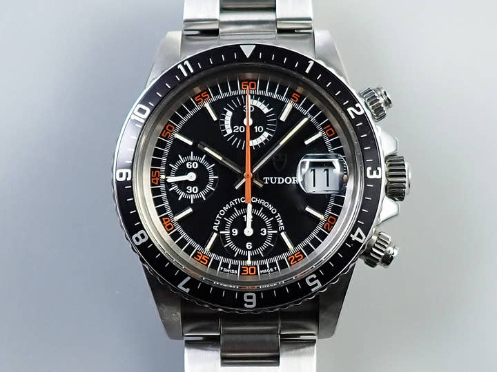 チューダー(チュードル) クロノタイム モンテカルロ Ref.94210 ブラック文字盤 中古 5284ZTYU