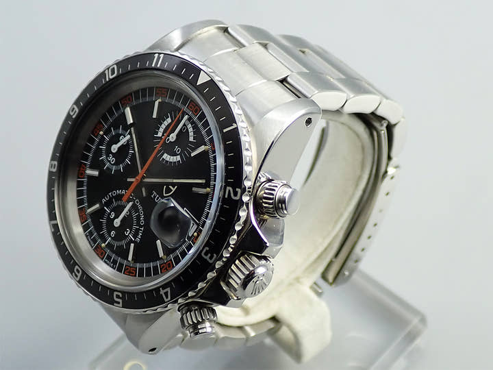 チューダー(チュードル) クロノタイム モンテカルロ Ref.94210 ブラック文字盤 中古 5284ZTYU