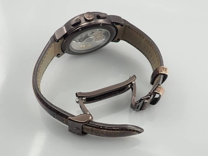 ゼニス クロノマスター Tオープン ネオヴィンテージ Ref.03.0240.4021/96.C616 ブラウン文字盤 中古 KY7HS39Y