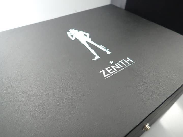 ゼニス クロノマスター A384 LUPIN THE THIRD 2nd Edition Ref.03.L384-2.400/07.M384 ホワイト文字盤 極美品 72YUWFJP