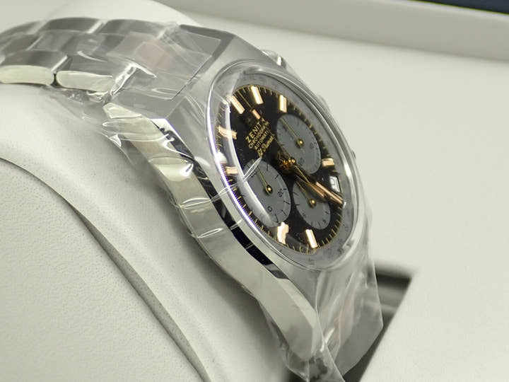 ゼニス クロノマスター リバイバル ルパン三世 50th Anniversary Edition Ref.95.L384-2.400/27.M384 ブラック文字盤 未使用 2T90P081