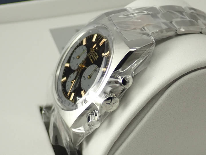 ゼニス クロノマスター リバイバル ルパン三世 50th Anniversary Edition Ref.95.L384-2.400/27.M384 ブラック文字盤 未使用 2T90P081