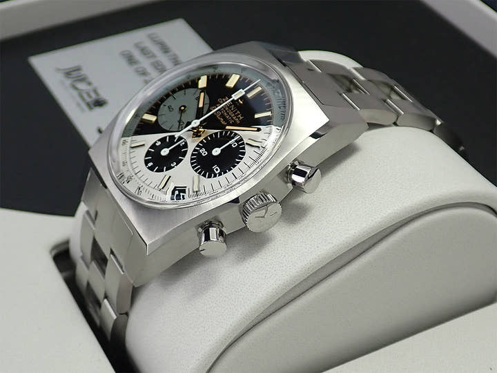 ゼニス クロノマスター リバイバル A384 ルパン三世 ファイナルエディション Ref.95.L384.400/50.M384 ブラック&クリームホワイト文字盤 未使用 4C2FW9US