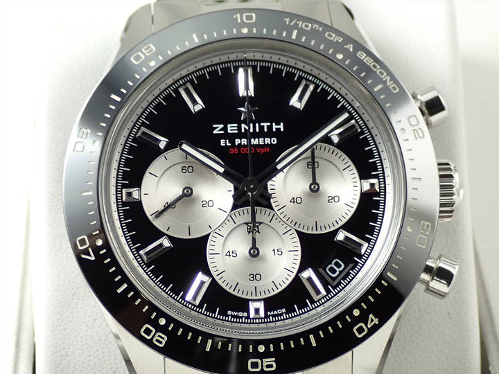 Zenith Chronomaster Sport El Primero Yoshida Special Ref.03.3101.3600/21.M3100 Black Dial Good Condition 18TT9PF4