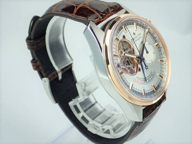 ゼニス エル・プリメロ Ref.51.2080.4021/01.C494 シルバー文字盤 中古 chronomaster-6