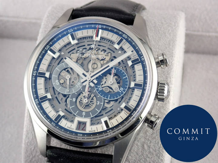 ゼニス エル・プリメロ Ref.03.2081.400/78.C813 シルバー文字盤 中古 chronomaster-7