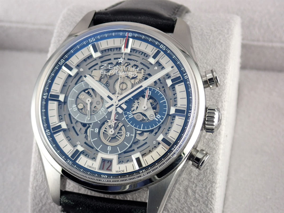 ゼニス エル・プリメロ Ref.03.2081.400/78.C813 シルバー文字盤 中古 chronomaster-7