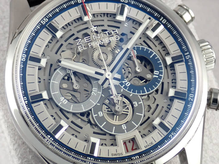 ゼニス エル・プリメロ Ref.03.2081.400/78.C813 シルバー文字盤 中古 chronomaster-7