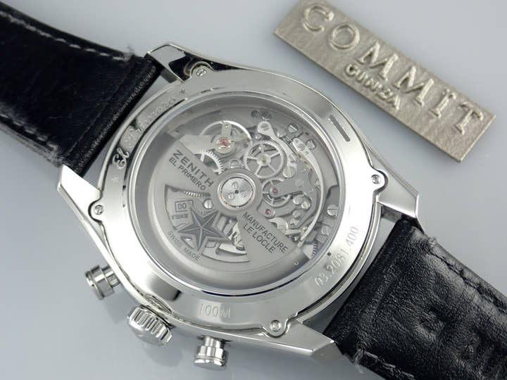 ゼニス エル・プリメロ Ref.03.2081.400/78.C813 シルバー文字盤 中古 chronomaster-7