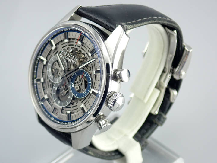 ゼニス エル・プリメロ Ref.03.2081.400/78.C813 シルバー文字盤 中古 chronomaster-7