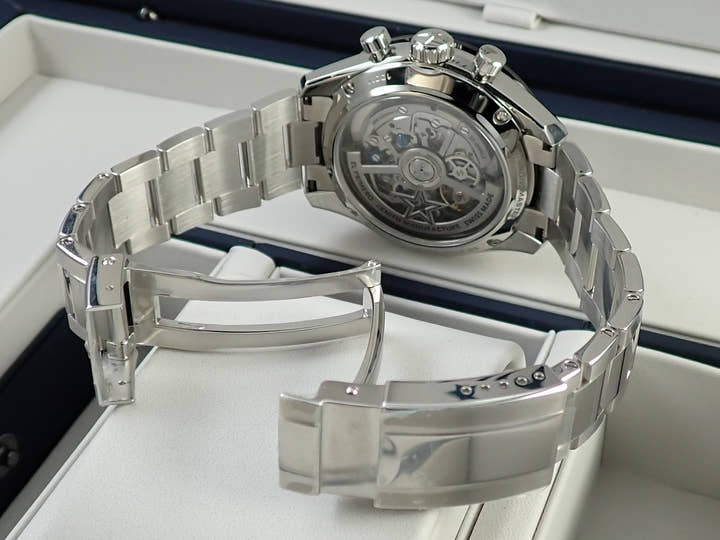 ゼニス クロノマスター スポーツ ヨシダ スペシャル エディション Ref.03.3104.3600/54.M3100 アクアブルー文字盤 極美品 58TS3YLP