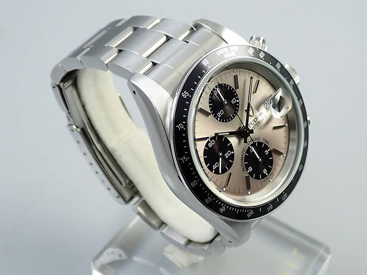 チューダー(チュードル) クロノタイム Ref.79260 シルバー/ブラック文字盤 中古 8Z8H8AXR