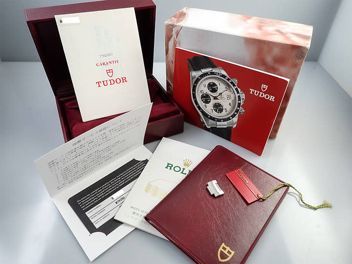 チューダー(チュードル) クロノタイム Ref.79260 シルバー/ブラック文字盤 中古 8Z8H8AXR