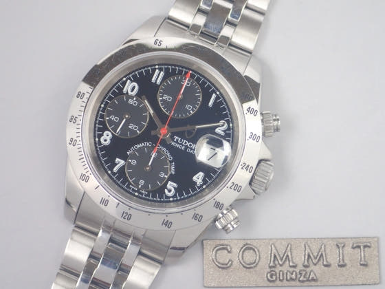 チューダー(チュードル) クロノタイム Ref.79280 ブラック文字盤 中古 chronotime-2