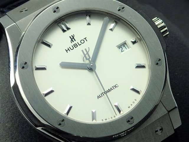 ウブロ クラシックフュージョン Ref.542.NX.2611.LR オパリンシルバー文字盤 中古 classic-12