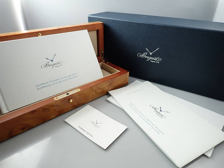 ブレゲ クラシック Ref.5177BB/2Y/9V6 ブルー文字盤 中古 0VL72S45