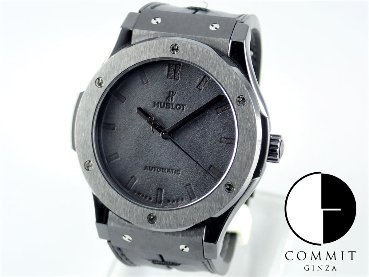 ウブロ クラシックフュージョン Ref.511.CM.0500.VR.BER16 ブラック文字盤 中古 classic-fusion
