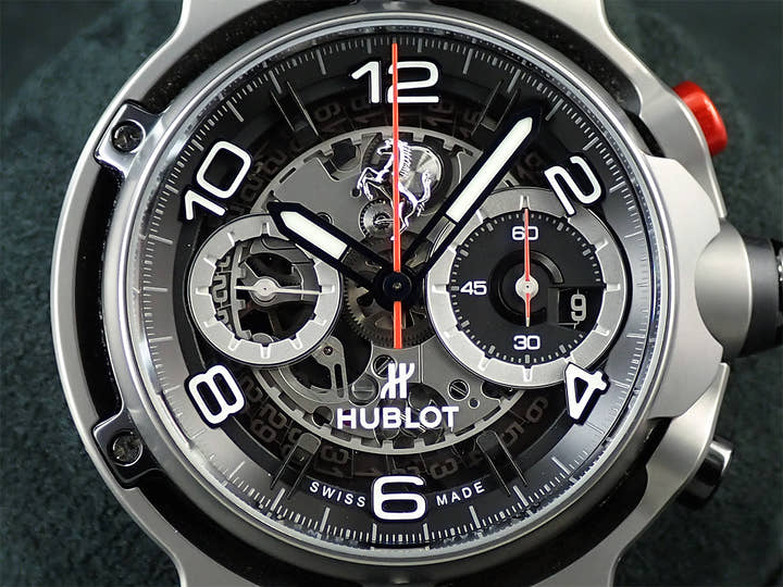 ウブロ クラシックフュージョン フェラーリGT Ref.526.NX.0124.VR スケルトン文字盤 中古 Z5LWZVFF