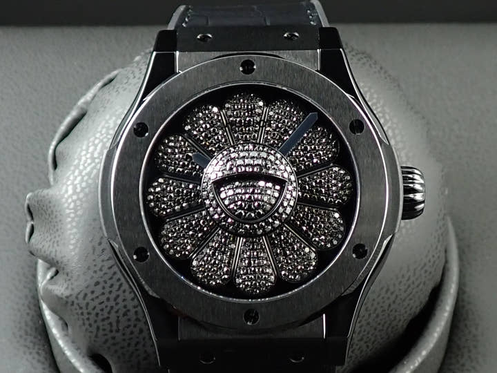 ウブロ クラシック フュージョン タカシムラカミ オールブラック Ref.507.CX.9000.RX.TAK21 ブラック文字盤 未使用 3ZJ7F672