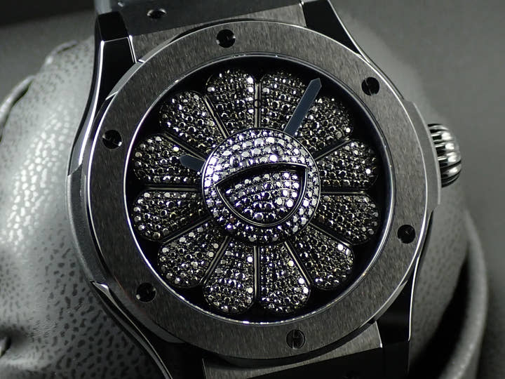 ウブロ クラシック フュージョン タカシムラカミ オールブラック Ref.507.CX.9000.RX.TAK21 ブラック文字盤 未使用 3ZJ7F672